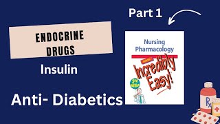 Antidiabetic drugs  Insulin  Drugs affecting on Endocrine system in Hindi BSN 4th semester [upl. by Eed]