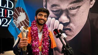 Ding In My Eyes Is A True Champion  Gukeshs Emotional Speech  World Chess Championship [upl. by Horsey]