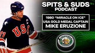 1980 quotMiracle On Icequot USA Gold Medal Captain Mike Eruzione  Spits amp Suds [upl. by Aennil]