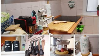 kitchen tour  la mia piccola cucina  ottimizzare gli spazi con Ikea [upl. by Meece]