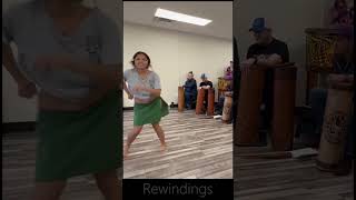 Tahitian Drummers and Ori Tahiti Dancers Practice 2 Rewinding oritahiti dance polynesian fitne [upl. by Ratcliff]