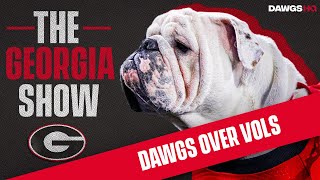 INSTANT REACTION Georgia still owns Tennessee  Dawgs win 3117 to stay alive in playoff race [upl. by Neenwahs]