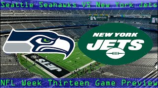 Seattle Seahawks VS New York Jets NFL Preview Landing the final blow on the career of Aaron Rodgers [upl. by Yelwah966]