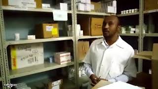 The Namibian tours Oshakati Intermediate Hospital pharmacy [upl. by Noyk48]