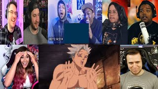 SEVEN DEADLY SINS EPISODE 6 REACTION MASHUP  REUPLOAD [upl. by Licna389]