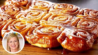 Professional Baker Teaches You How To Make CINNAMON BUNS [upl. by Rossie582]