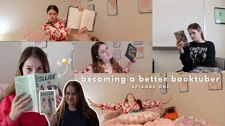 a reading vlog  becoming a better booktuber  episode one [upl. by Octavia]