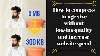 How to reduce image size on Mobile  Compress Image size without loosing the quality  Tiny Png [upl. by Mayce]