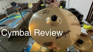 Zildjian Z Custom 18” Crash REVIEW [upl. by Ainessey148]