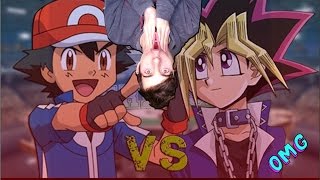 ÉPICAS BATALLAS DE RAP DEL FRIKISMO  ASH VS YUGI  REACCIÓN [upl. by Eseilana]