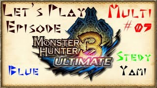 Lets Play Monster Hunter Tri Ultimate  Diablos Nibelsnarf et Duramboros Multi05 [upl. by Erihppas982]