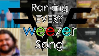 Ranking Every Weezer Song [upl. by Gladdy]