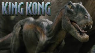 King Kong 2005  Venatosaurus Screen Time [upl. by Ylatan]