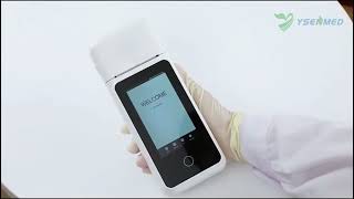 Seamaty SG1Blood Gas amp Electrolyte AnalyzerA handheld blood POC газы крови [upl. by Sivolc]