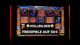 Golden Arc 50 Euro Freispiele mit Vollbild 🤑 Novoline Casino Spielothek Book of Ra zocken Spielhalle [upl. by Leif]