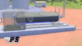 Power Service Inc  3Phase Heater Treater  Animated Example no audio [upl. by Leontyne]