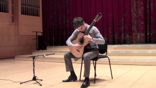 Stephen Dodgson  Partita for Guitar  3 Adagio [upl. by Aserej]