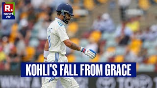 Virat Kohli Hits Statistical Batting Low After Eight Years Amid Calls Of Retirement [upl. by Ocirema]