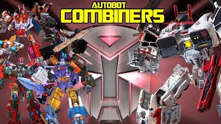 ALL AUTOBOT COMBINERS AND TITANS [upl. by Karyl397]