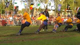 Tug of War European Championships 2011  Womens 520 final first end [upl. by Favian]