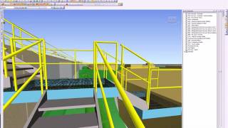 A Navisworks Tour of a Wastewater Treatment Plant Design [upl. by Eustace]