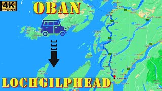 Oban to Lochgilphead  Scenic Roadtrip  A816  Argyll amp Bute Scotland 4K Drive [upl. by Namor726]