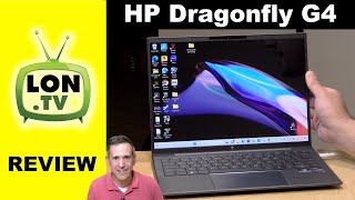 HP Dragonfly G4 Review  Compact lightweight and decent performance [upl. by Airyk]