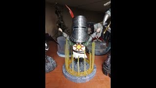 Dark Souls Solaire of Astora SD Super Deformed F4F FigureStatue Unboxing [upl. by Page]