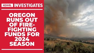 Oregon Department of Forestry out of money after unprecedented fire season [upl. by Yenruoc]