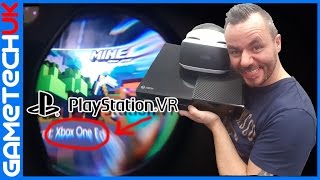 Plugging Playstation VR into my Xbox One PSVR [upl. by Attekahs]