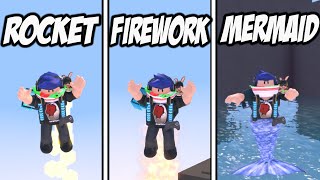 How to make Rocket Firework and Mermaid Potion in Wacky Wizards  Roblox [upl. by Nosde557]