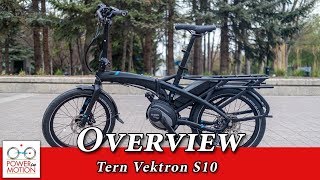 Tern Vektron S10 Overview  electric folding bike  Calgary Alberta  Edmonton  eBike Calgary [upl. by Ewall918]