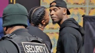 HITMAN HOLLA amp GEECHI GOTTI ALMOST FIGHT AT BAGS AND BODIES FACE OFF [upl. by Claresta481]