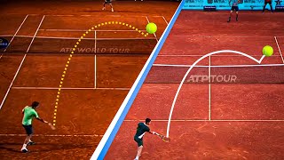 Federer vs Alcaraz Drop Shot Masterclass  Ultimate Drop Shot Compilation [upl. by Ednargel]