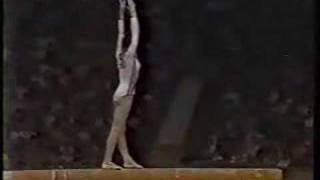 Nadia Comaneci  1980 Olympics EF  Balance Beam [upl. by Liatris]