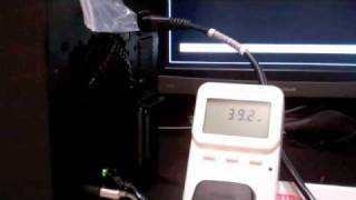 HP MicroServer Power Consumption Video [upl. by Susi481]