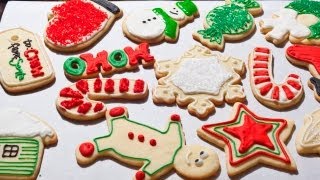 How to Make Easy Christmas Sugar Cookies  The Easiest Way [upl. by Queri]