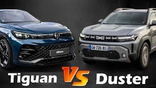 Dacia Duster vs Volkswagen Tiguan R Line 2024 OffRoad Showdown [upl. by Darcy245]