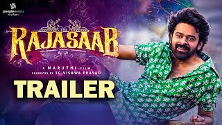 Raja Saab Official Trailer  Prabhas  Maruthi  Thaman  Malavika Mohan  People Media Factory [upl. by Boelter]