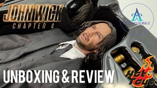 Ep23🔥Hot Toys John Wick Chapter 4 MMS729B John Wick Special Edition 16 Collectible Figure UNBOXING [upl. by Eimia93]