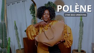 POLÈNE CYME BAG UNBOXING  FIRST IMPRESSIONS  LUXURY HANDBAG  Frilancy Hoyle [upl. by Harcourt]