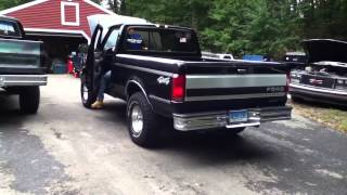 93 Ford F150 straight pipes [upl. by Leshia]