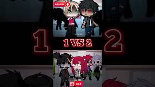 1 OR 2  gachaclub gacha gachalife shorts [upl. by Brandea124]