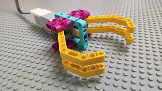 Lego Mindstorm Ev3 Simple Gripper Claw Arm With Medium Servo Motor  Building Instructions [upl. by Ezequiel126]