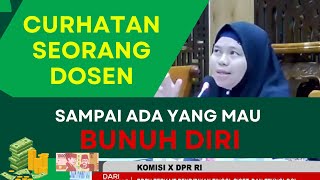 Tidak hanya Guru Honorer yang bernasib Tragis Ternyata DOSEN Juga sama [upl. by Ailecec]