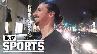 Zlatan Ibrahimovic Says Ronaldos Goal Is Best Ever  TMZ Sports [upl. by Lessard]