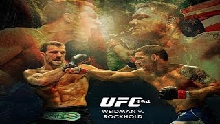 UFC 194  Weidman Vs Rockhold Promo  Touch And Go HD [upl. by Englebert393]