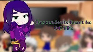 Descendants React  Part 1  •Choco• •Chip• [upl. by Arobed599]