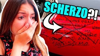 SCHERZO A SOFÌ LE DISTRUGGO LA MACCHINA NUOVA no clickbait [upl. by Kleinstein976]