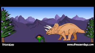 TRICERATOPS  the cretaceous period [upl. by Sellers]